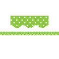 thumbnail image 2 of Teacher Created Resources TCR4669-6 Lime Mini Pois Bordure Garniture - Pack de 6, 2 of 2