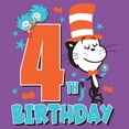 thumbnail image 2 of Girl's Dr. Seuss Cat in the Hat and Friends Birthday  Graphic T-Shirt, 2 of 4