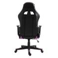 thumbnail image 7 of Gaming Chair Office Desk Chair Ergonomic Reclining Computer Chair Height Adjustable Swivel Recliner with Headrest Lumbar Support, Purple Black, 7 of 7