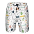 thumbnail image 3 of Honeii Shorts Décontractés pour Hommes Imprimé Lapin de Pâques avec Cordon de Serrage, Maillots de Bain Séchage Rapide Shorts de Plage-TG, 3 of 6