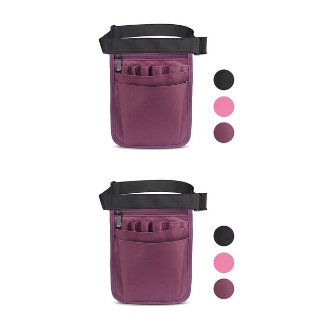 Kenally Riñonera portátil plegable, bolsa de almacenamiento, bolsillos de nailon, organizador de cinturón deportivo Type1 NO1 Kenally CBP159087