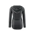 thumbnail image 3 of Skksst Maternity Women Long Sleeve Hooded Tops Nursing Casual T-Shirt Blouse, 3 of 4