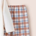 thumbnail image 5 of NIEWTR Toddler Long Sleeve Pajamas Set 2PC Outfits Soft Pullover and Elastic Waist Long Pants Breathable for Girl Girl 2T-5T(A-Red,3-4 Years), 5 of 7