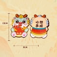 thumbnail image 2 of 6pcs/set Party Supply CNY Spring Festival Cartoon Dragon Chinese Red Envelopes Packet Envelopes Dragon Year New Year Pocket Bag F, 2 of 8