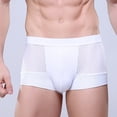 thumbnail image 4 of Mens Boxer Briefs Shorts Bulge Pouch Underpants Trunks Underwear Size X-XXXL New, 4 of 5