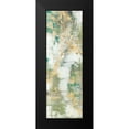 thumbnail image 2 of Goldberger, Jennifer 7x14 Black Modern Framed Museum Art Print Titled - Aural Flow II, 2 of 5