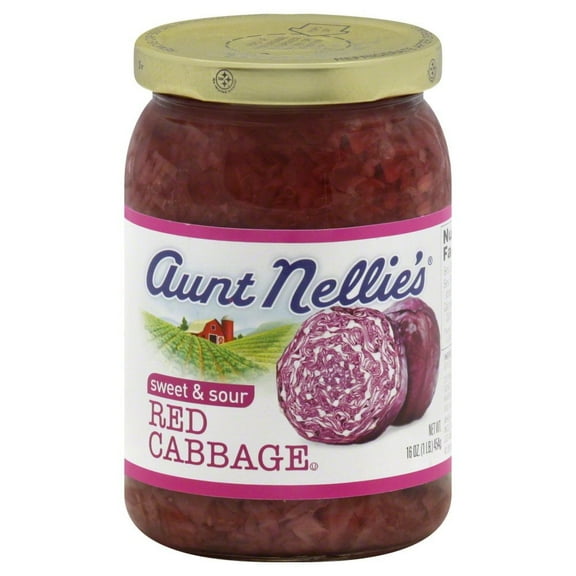 Sweet Sour Red Cabbage, 16 oz