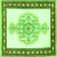 thumbnail image 1 of Ahgly Company Indoor Square Persian Green Traditional Area Rugs, 5' Square, 1 of 1