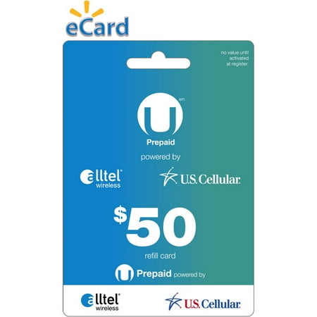 (Email Delivery) U Prepaid $50 Refill