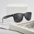 thumbnail image 2 of 2 Pcs Pinhole Glasses For Improving Vision, Black Unisex Eyesight Strengthening Pinhole Glasses, 2 of 5