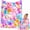 #C, variant on OYPGUE Cloud Soft 3D Teddy Bear Pastel Floral Print Plush Throw Blanket