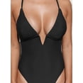 thumbnail image 2 of Top-kevin Women Swimsuit One Piece Bathing Suit Deep V Neck Crisscross Back Adjustable Strap, 2 of 8