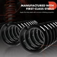 thumbnail image 4 of A-Premium 2Pcs Front Suspension Coil Spring Set Compatible with Ford Mustang LTD Granada Fairmont & Mercury Capri Cougar & Marquis Zephyr, Driver and Passenger Side, 4 of 9