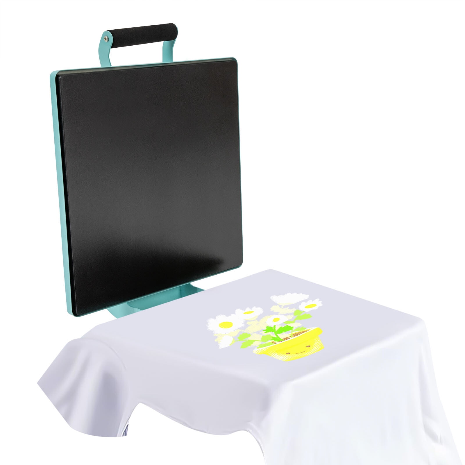 15x15 Inch Heat Press Machine - Adjustable Temperature & Time, High Efficiency, Easy Operation, Ideal for T-Shirt, Pillow, Bag & DIY Projects