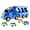 Blue, variant on Esaierr 3-5Y Baby Toddler Large Double Storage Truck Toys Music & Lights Construction Car Toys Inertia Car Boy Toys
