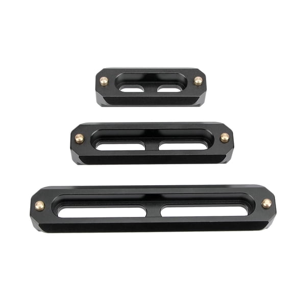 Barra de liberación rápida CAMVATE Triple NATO Rail de 50 mm, 70 mm, 100 mm