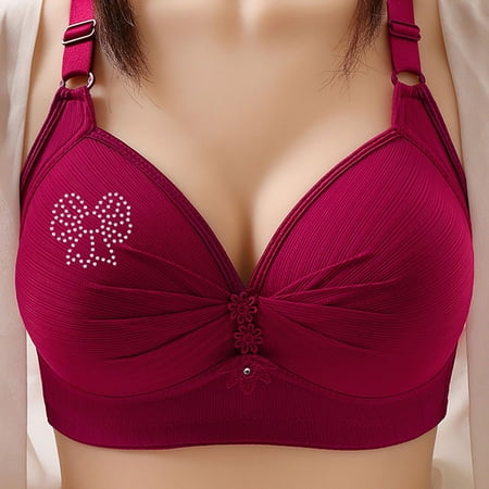 Xdegoge Recent Purchases Supportive Bras for Women Push Up No Wire Bras Lounge Full Coverage Bras Adjustable Strap Everyday Bras Workout Running Sports Bra Blusas De Mujer En Oferta Flash Deals