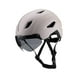 thumbnail image 3 of Casco de bicicleta para niños, gorra de bicicleta, portátil, acolchado extraíble, casco de ciclismo, Marrón claro, 3 of 9