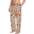 thumbnail image 6 of Sikiie Colorful Maple Leaves Pajama Pants Men, PJ Bottoms, Sleep & Lounge Pants-X-Large, 6 of 6