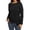 Black, variant on Loose T-ShirtCotton blendFor wearing DailyWomen Womens Hiking Shirts Top for Women Long Sleeve Medium T Shirts Women Workout Shirts Loose Spandex T Shirts Weightlifting Long Sleeve Shirts Technical