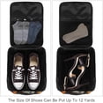 thumbnail image 3 of Owl Polyester Shoe Storage Box Organizer, 23x31cm/9x12in Compact Container for Shoes, Closet, under Bed - Keep Footwear Neat and Tidy!, 3 of 7