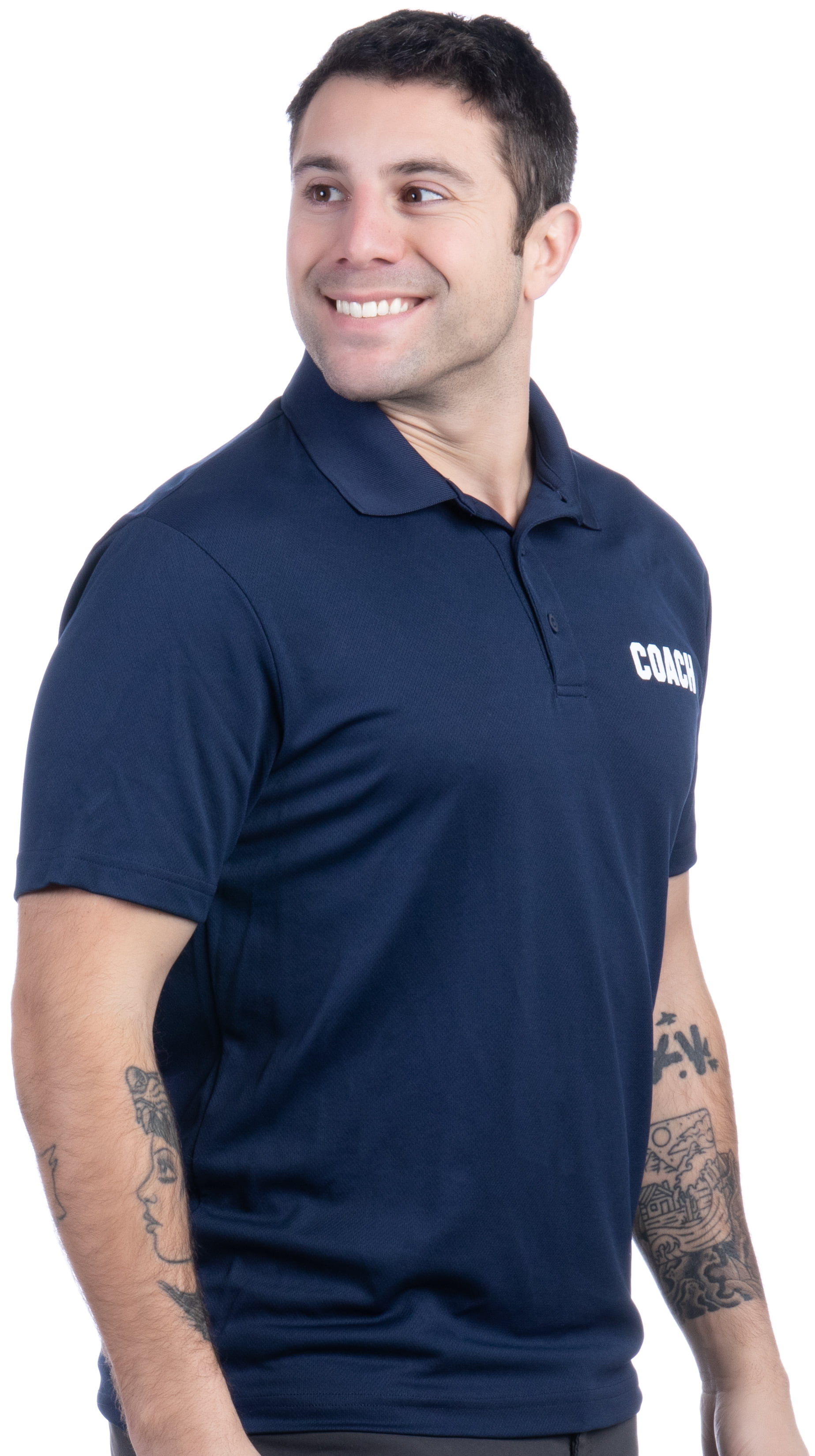 COACH Uniform Collared shirt, Sports Coaching Polo Shirt, Various Colors