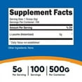 thumbnail image 2 of Nutricost Pure L-Leucine Powder 500 Grams - Vegetarian Supplement, 2 of 5