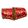 thumbnail image 3 of JAM Paper Christmas Velvet Plush Multi-color Polyester Ribbon, 10yd x 4in, 1/Pack, 3 of 4