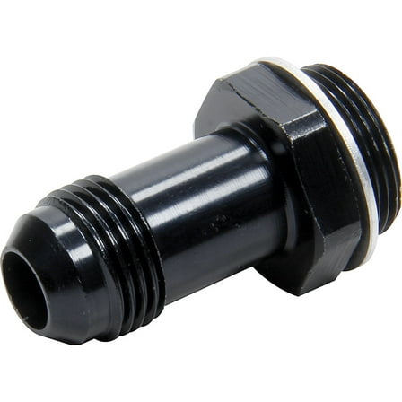 Allstar Performance Short Carb Fitting 7/8-20 to -8 Male BLK ALL50906