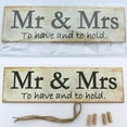 thumbnail image 2 of Wosthever Marco de fotos colgante de madera, portátil, ligero, Día de San Valentín, 2 cuerdas de cáñamo, moderno, creativo, Simple, elegante, regalos Decoración del hogar JM01178 Wosthever HA011611-02, 2 of 6