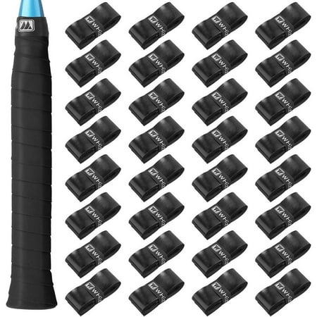 24pcs Tennis Racket Grip Strap Comfortable Non-slip And Absorbent Grip Tape Pre-cut Tennis Grip Tape Sticky Damping Tennis Racket Sweatband Wrap Ties For Tennis Badminton Fishing Rods Bicycle H