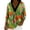 Multicolor 3, variant on Womens 3/4 Long Sleeve Tops Summer V Neck T Shirts Shirts Graphic Tees Trendy Daily Wear Blouse for Women
