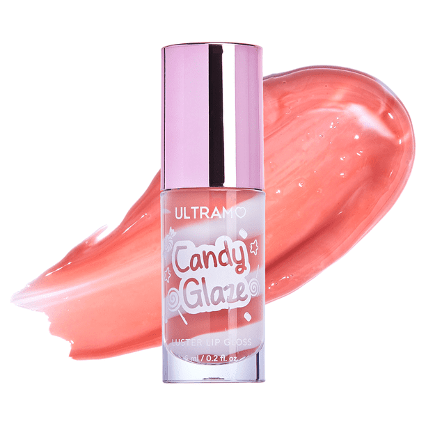 Gloss Hidratante Brillo Labial Lustroso Larga Duración Candy Alta Pigmentación Efecto Volúmen de Textura Ligera ULTRAMO