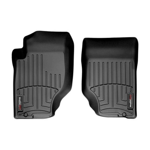 WeatherTech Custom Fit FloorLiners compatible with 2003-2009 Kia Sorento - 1st Row (Driver & Passenger), Black