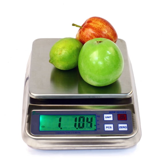 LW Measurements TREE MRW7 Mid Resolution Washdown Scale - 7lb X 0.0002lb