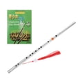 thumbnail image 3 of Miangastore Classical Dizi Flute Set Stainless Steel Chinese Traditional Musical Instrument Portable Metal Woodwind Instrument for Beginners, 3 of 8
