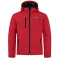 thumbnail image 2 of Men's Cutter & Buck  Red El Paso Chihuahuas  Clique Equinox Insulated Softshell Full-Zip Jacket, 2 of 3