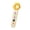 Yellow, variant on Cute Cartoon Snack Tongs Non-Slip Multi-Purpose Food Clips For Kitchen Dining Table Candy Chip Snack Serving Children Adults(Yellow)
