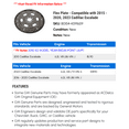 thumbnail image 2 of Flex Plate - Compatible with 2015 - 2020, 2023 Cadillac Escalade 2016 2017 2018 2019, 2 of 2