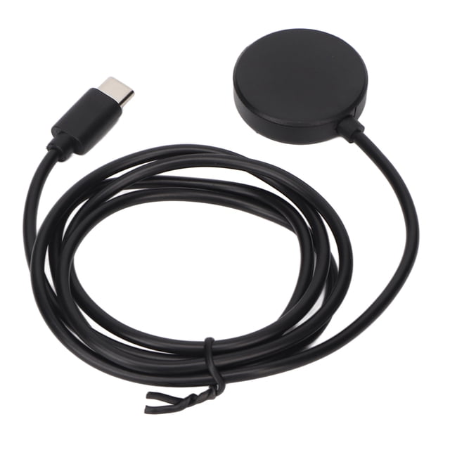 Cargador magnético USB C para reloj inteligente con cable de 1 m, color negro, para Samsung Galaxy Watch 5 Pro