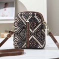 thumbnail image 2 of Lispipm Crossbody Phone Purse for Women Small Suede Shoulder Bag Ladies Double Zipper Travel Work Bags with Detachable Strap, 2 of 4
