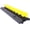 Black + Rubber#1, variant on Rubber Cable Protector Ramp 2 Channel Speed Bump for Driveway, 3 Pack 5500 LBS Load Capacity Cord Cover for Parking Lot Warehouse