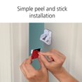thumbnail image 4 of Safety 1st Top of Door Child Safety Lock - Adjustable Childproofing Lock - Multicolor, 4 of 6