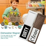 Dishwasher Magnet Clean Dirty Sign, Dishwasher Clean Dirty Flip Sign ...