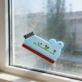 thumbnail image 4 of EGNMCR Kitchen Cleaning Silicone Scraper Stove Countertop Cleaning Practical Tool Cleaning Brush Water Scraper 2-in-1 Plastics scraper, 4 of 6