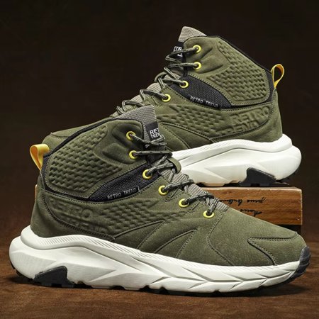 

WNGNNG High Quality Men‘s Tourist Hiking Boots for Climbing Fashion Outdoor Work Ankle Support Sneakers for Trekking and Mountain Adventure