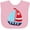 AD-Pink, variant on Inktastic Sailing Boat, Sailor, Sailing, Sails, Boat, Ship Boys Baby Bib