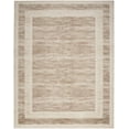 thumbnail image 2 of Nourison Serenity Home Geometric Mocha Ivory 5'3" x 7'3" Area Rug (5x7), 2 of 8
