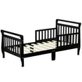 thumbnail image 2 of Dream On Me Sleigh Toddler Bed, Black, 2 of 3