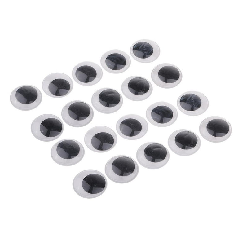 Pack of 60 Wiggle Googly Eyes for Crafts/Toys/ Accessories- .7 in. -NIP